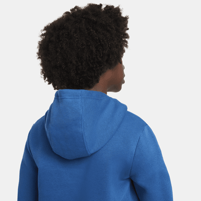 Nike Air Big Kids' Pullover Fleece Hoodie