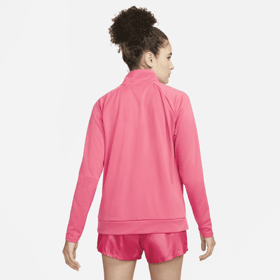 Capa intermedia de running con cierre de 1/4 para mujer Nike Dri-FIT Swoosh Run