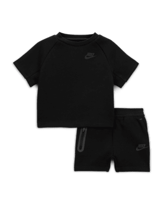 Детские шорты Nike Tech Fleece Baby Tee and Shorts Set