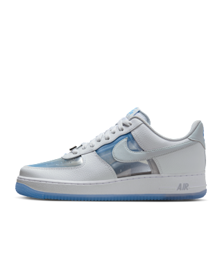 Nike Air Force 1 sneaker Wit/University Blue/Pure Platinum