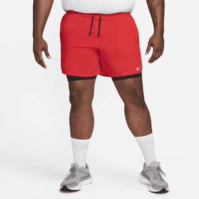 Shorts de running 2 en 1 Dri-FIT de 18 cm para hombre Nike Stride