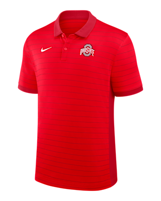 Мужские  Ohio State Sideline Victory Stripe Nike Dri-FIT College Polo