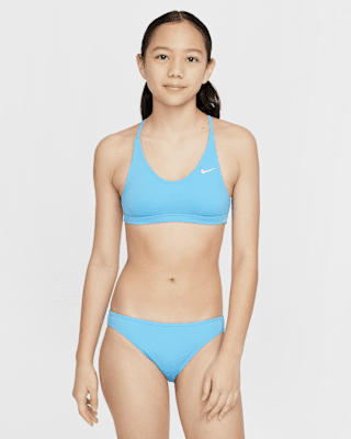 Подростковые  Nike Swim Big Kids' (Girls') Lace-Up Bikini Set