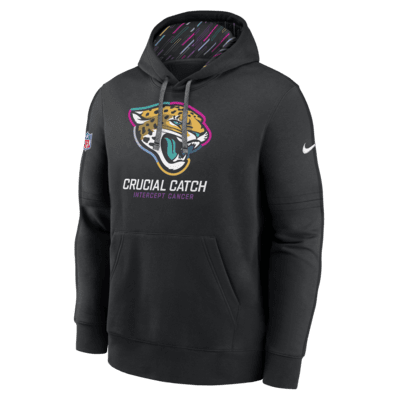 Jacksonville Jaguars Crucial Catch Club Men's Nike NFL Pullover Hoodie