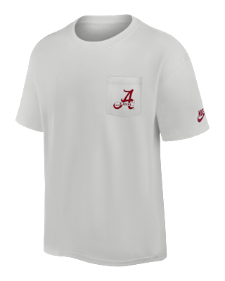 Мужская футболка Alabama Legacy Max90 Pocket 2-Hit Nike College