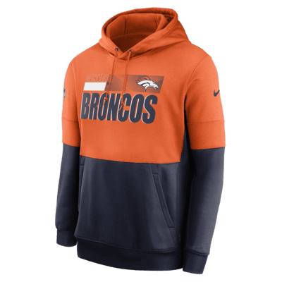 Nike Men's Denver Broncos Historic Club Grey Hoodie