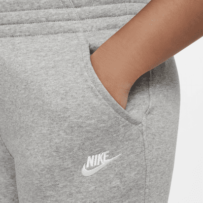 Shorts de French Terry de 13 cm para niña talla grande  (tallas amplias) Nike Sportswear Club Fleece