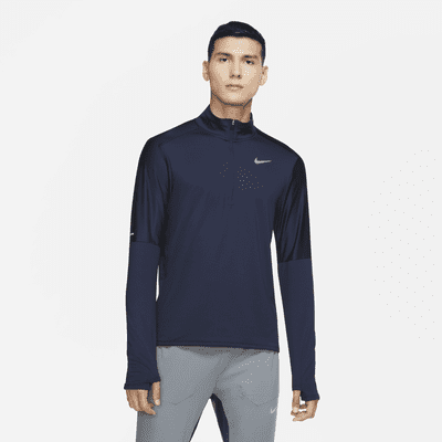nike grey running top