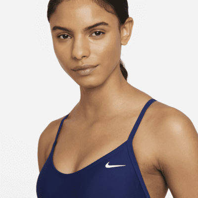 Nike Solid Women's Tri-Back Bikini Top