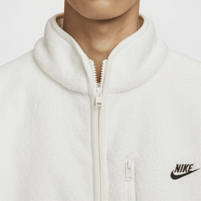 เสื้อแจ็คเก็ตผ้าฟลีซผู้ชาย Nike Sportswear Club