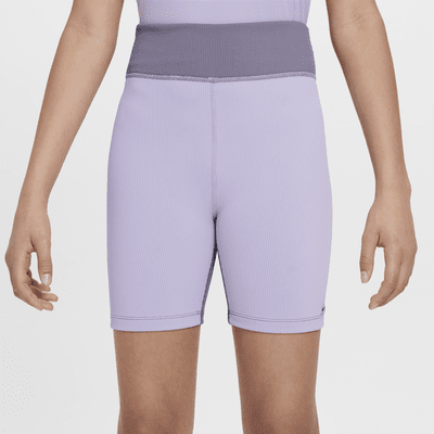 Nike One Dri-FIT sykkelshorts til jente