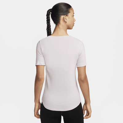 Nike Swift Wool Dri-FIT Kurzarm-Laufoberteil für Damen