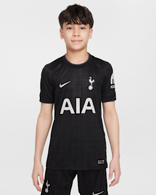 Детские джерси Tottenham Hotspur 2025/26 Stadium Away Big Kids' Nike Dri-FIT Soccer Replica Jersey