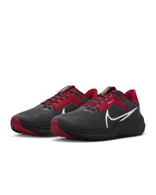 Atlanta Falcons Nike Unisex Zoom Pegasus 40 Running Shoe - Anthracite