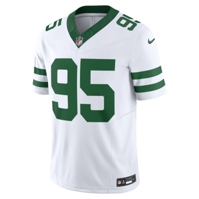 Jersey de fútbol americano Nike Dri-FIT de la NFL Limited para hombre Quinnen Williams New York Jets