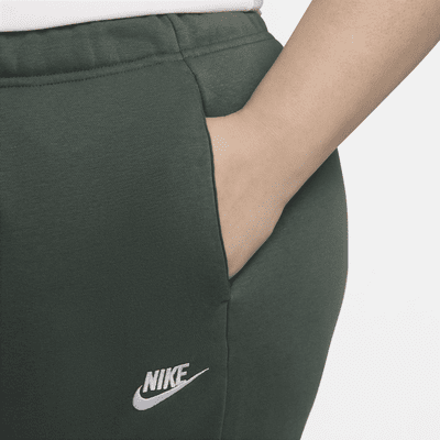 Joggers de tiro medio para mujer Nike Sportswear Club Fleece (talla grande)