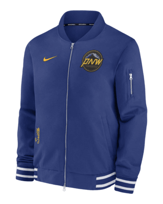 Мужская куртка Seattle Mariners Authentic Collection City Connect Game Time Nike MLB Full-Zip Bomber