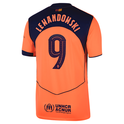 Jersey de fútbol Nike Dri-FIT del Barcelona alternativo 2025/26 Stadium Robert Lewandowski para hombre