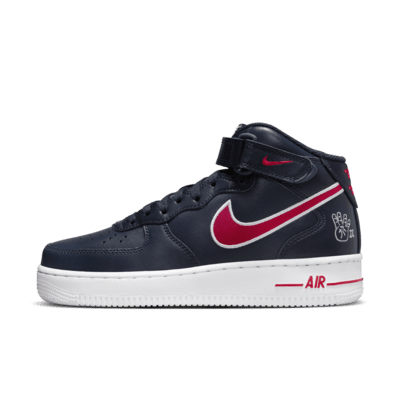 Nike Air Force 1 '07 LV8 Low - Wolf Grey / University Red / White