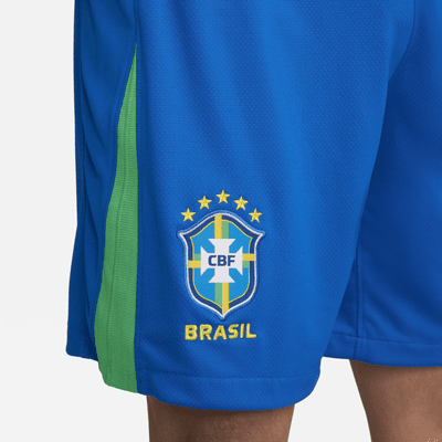 Shorts de fútbol Nike Dri-FIT replica de Brasil local 2024 Stadium para hombre