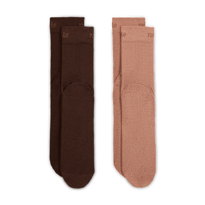 Nike Everyday Plus Women's Lightweight Crew Socks (2-Pair)