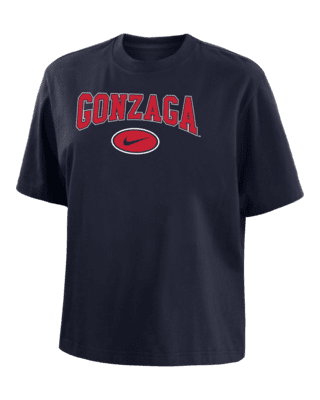 Женская футболка Gonzaga Nike College Boxy