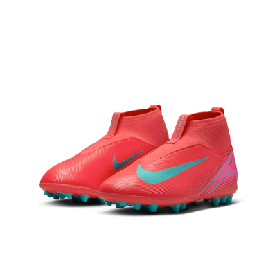 Nike Jr. Mercurial Superfly 10 Academy Younger/Older Kids' AG High-Top Football Boot