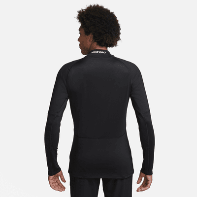 Nike Pro Men's Dri-FIT Warm Long-Sleeve Fitness Mock