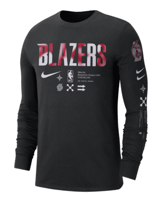 Nike Men's Portland Trail Blazers Red Dri-Fit Mantra T-Shirt, XL
