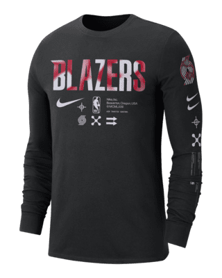 Nike Jordan Jumpman Portland Trail Blazers NBA Player Issue T-Shirt L/Large