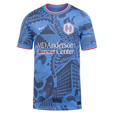 Houston Dash Stadium Away Big Kids' Nike Dri-FIT NWSL Replica Jersey