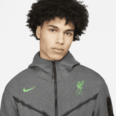 Liverpool F.C. Tech Fleece Windrunner Men's Nike Full-Zip Hoodie. Nike SK