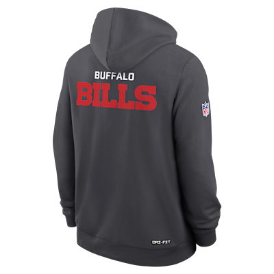Buffalo Bills Initial Home Sideline Men's Nike Dri-FIT NFL Pullover Hoodie