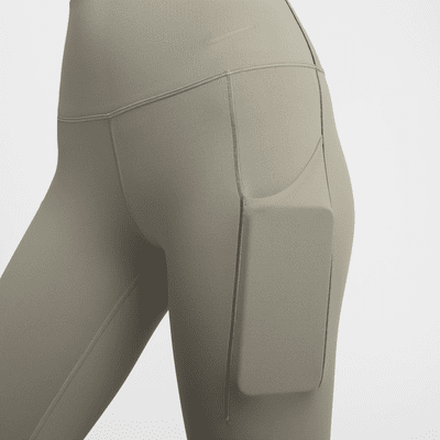 Leggings de largo completo y tiro alto de media sujeción con bolsillos para mujer Nike Universa