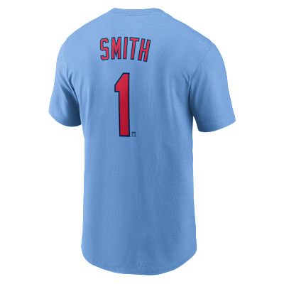 Playera Nike de la MLB para hombre Ozzie Smith St. Louis Cardinals Cooperstown