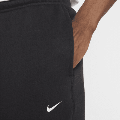 Ja basketbaljoggingbroek van fleece voor heren