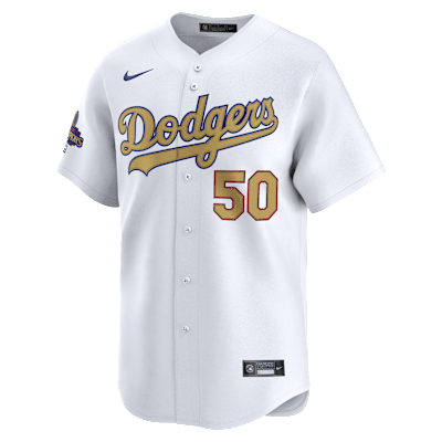 Mookie Betts Los Angeles Dodgers 2024 World Series Champions Gold