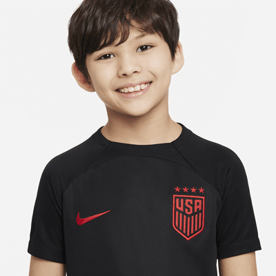 U.S. Academy Pro Big Kids' Nike Dri-FIT Short-Sleeve Soccer Top