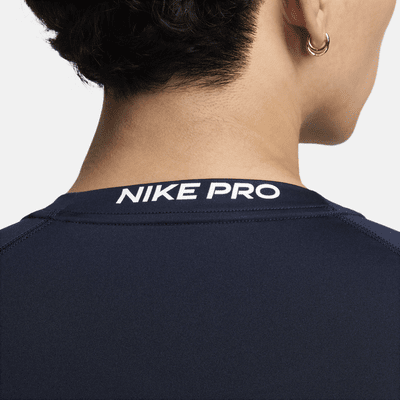 Nike Pro 男款 Dri-FIT 緊身長袖健身上衣