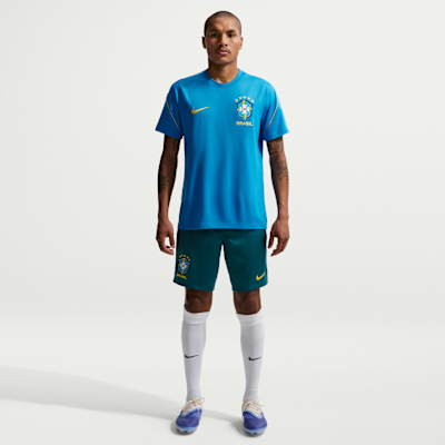 Brazil Strike Men's Nike Dri-FIT Soccer Knit Shorts