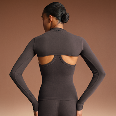 NikeSKIMS Vintage Seamless Women's Long-Sleeve Shrug