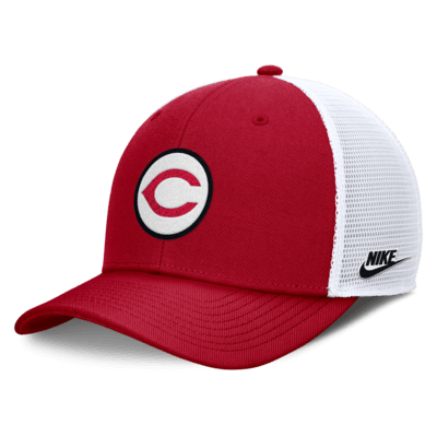 Cincinnati Reds Cooperstown Rise Men's Nike Dri-FIT MLB Trucker Adjustable Hat