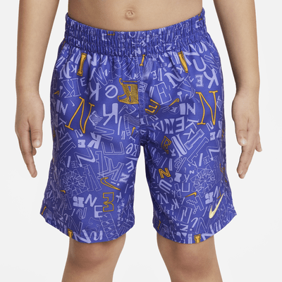 Nike Swim Blender Little Kids' (Boys') 5" Volley Shorts