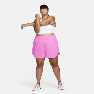 Nike Dri-FIT One Women's Ultra High-Waisted 3" Brief-Lined Shorts (Plus Size)