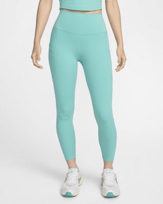 Женские тайтсы Nike One High-Waisted 7/8 Leggings with Pockets