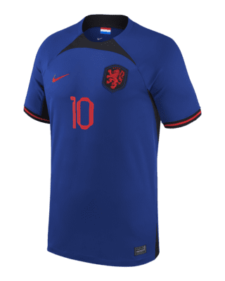 Netherlands National Team 2022/23 Stadium Home (Memphis Depay) Men's Nike  Dri-FIT Soccer Jersey.
