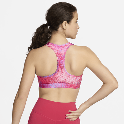 Bra deportivo con almohadillas para mujer Nike Dri-FIT USA Swoosh