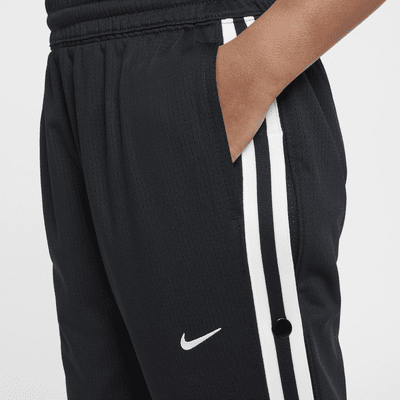 Pants de básquetbol de apertura lateral para niño talla grande Nike