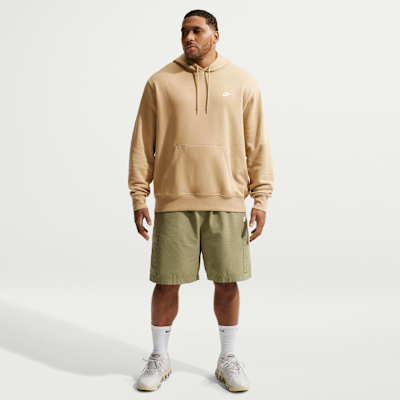 Sudadera con gorro sin cierre de tejido Fleece para hombre Nike Club