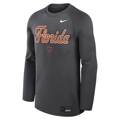 Florida Dugout Game Time Men's Nike Dri-FIT College Long-Sleeve T-Shirt
